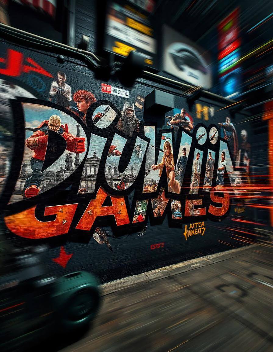 Graffiti Art of Diuwin App Game